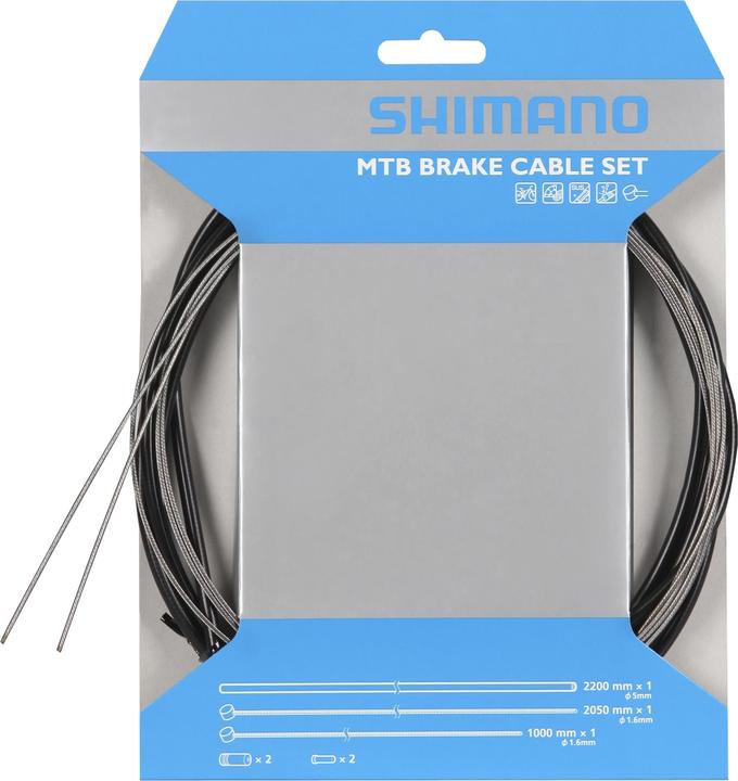 Immagine prodotto Shimano Set di cavi del freno MTB