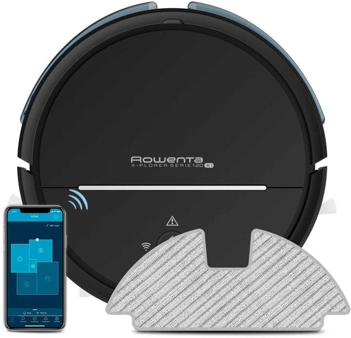 Actual product image Rowenta RR 7865 WH Xplorer Robot Vacuum Cleaner (Vacuum mopping robot)