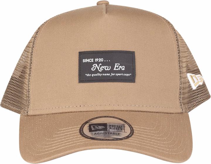 Actual product image New Era Aframe Trucker Brand Logo Patch (One size)