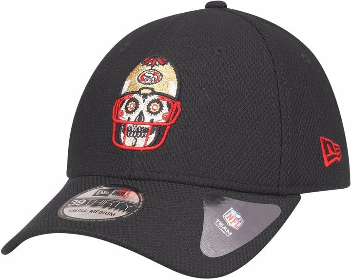 New Era 39Thirty Stretchfit Diamond NFL Sugar Skull