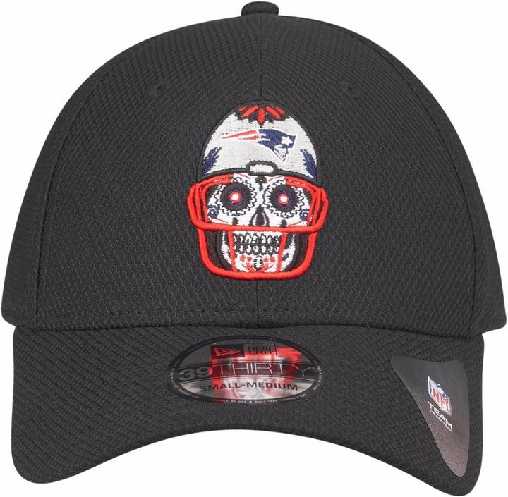 Actual product image New Era 39Thirty Stretchfit Diamond NFL Sugar Skull (L)