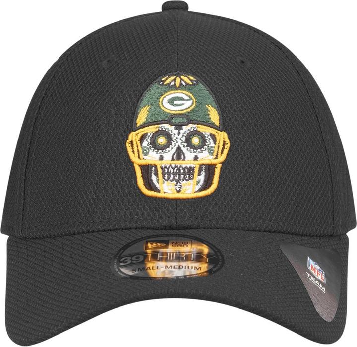 Produktbild New Era 39Thirty Stretchfit Diamond NFL Sugar Skull (S, M)