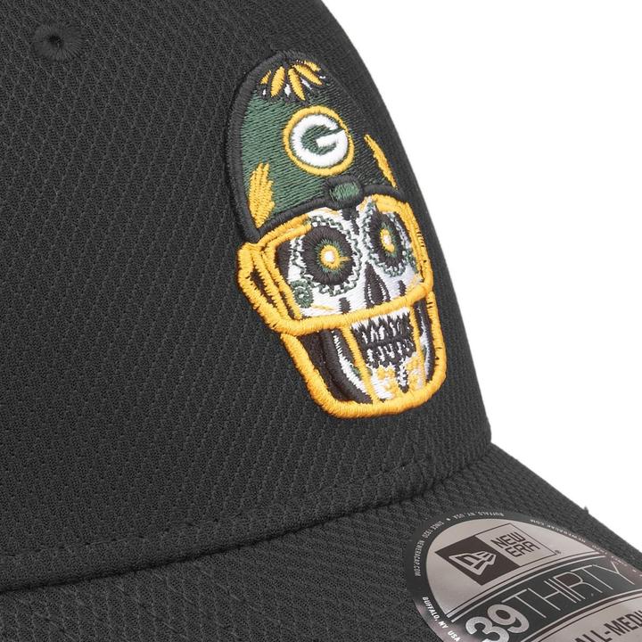 Produktbild New Era 39Thirty Stretchfit Diamond NFL Sugar Skull (S, M)