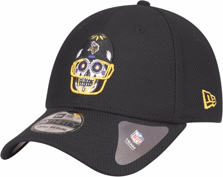 New Era 39Thirty Stretchfit Diamond NFL Sugar Skull