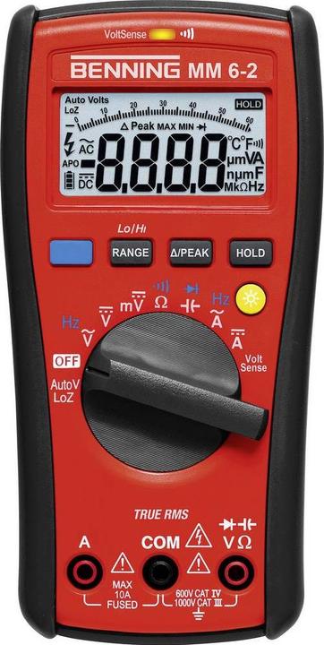 Actual product image Benning Hand Multimeter digital MM 6-2 (CAT IV 600V, CAT III 1000V)
