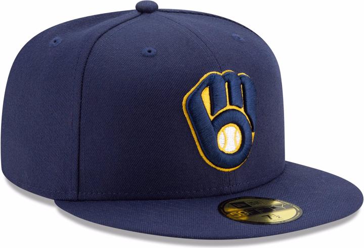 Produktbild New Era 59Fifty Authentic Onfield Milwaukee Brewers (7 1/8)
