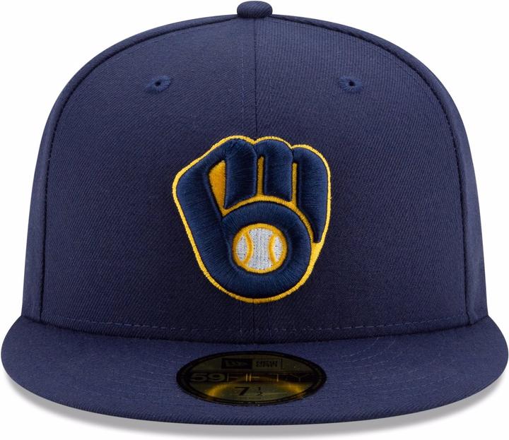 Produktbild New Era 59Fifty Authentic Onfield Milwaukee Brewers (7 1/8)