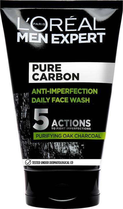 Produktbild L'Oréal Paris L'Oréal - Paris Men Expert Pure Carbon Anti-Imperfection Daily Face Wash - 100ml (Waschcrème, 100 ml)