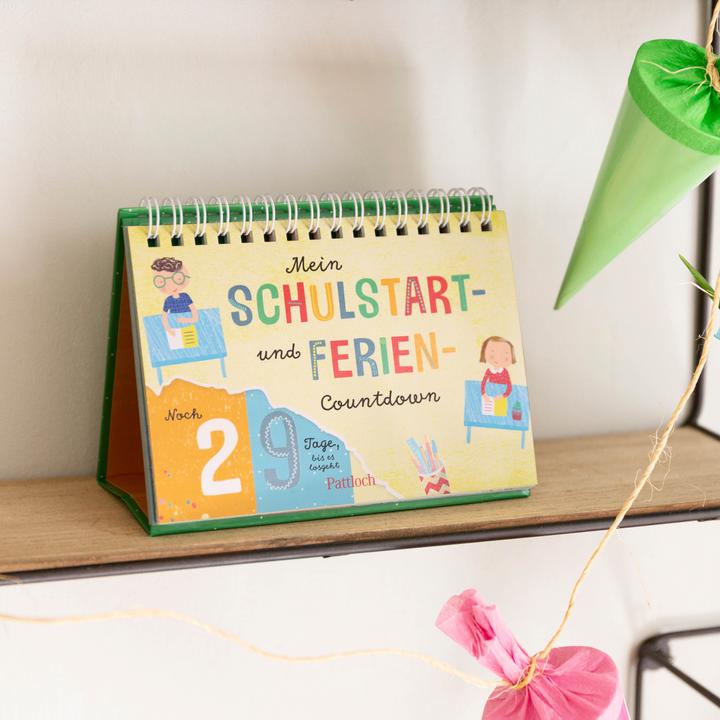Actual product image My school start and vacation countdown (Hardcover, German)