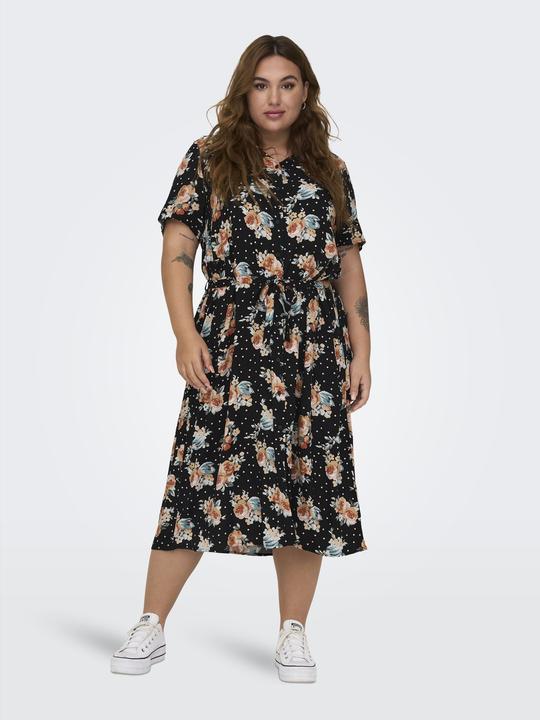 Actual product image Only CARCILLE-TUKZU Langes Kleid Hemdblusenkleid (44)