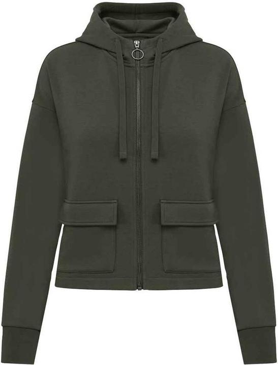 Native Spirit Hoodie mit durchgehendem Reissverschluss