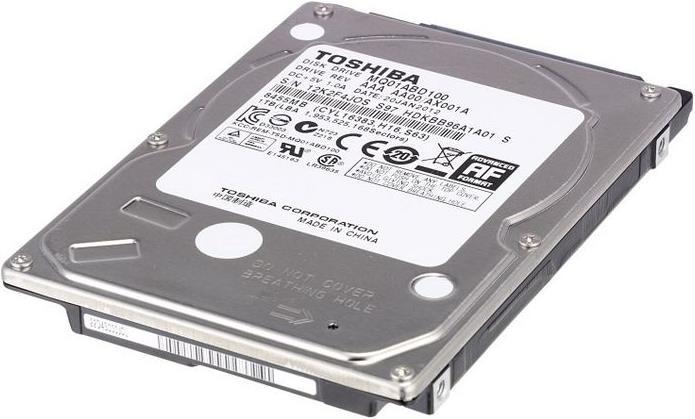 Actual product image Toshiba Mq01abd100 (1 TB, 2.5")