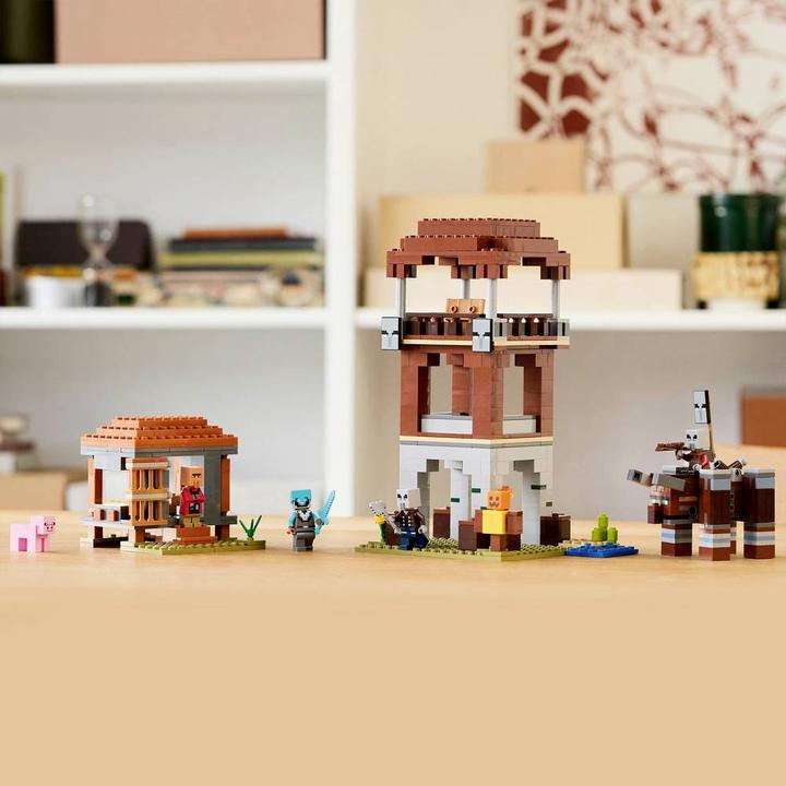 Produktbild LEGO MINECRAFT Ein Verwüster am Plünderer-Aussenposten (21278, LEGO Minecraft)