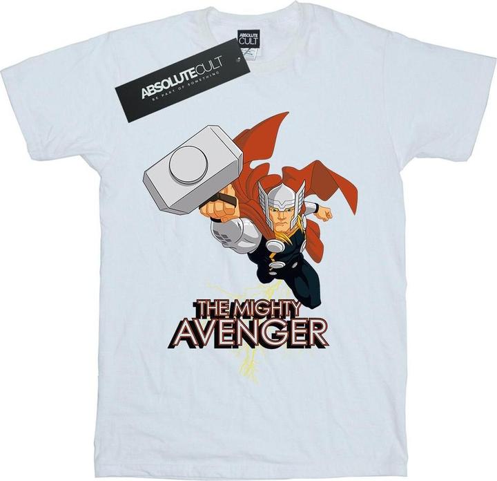 Thor The Mighty Avenger Baumwolle Boyfriend TShirt (XL)