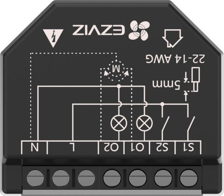 Actual product image EZVIZ Smart Relay T36WN