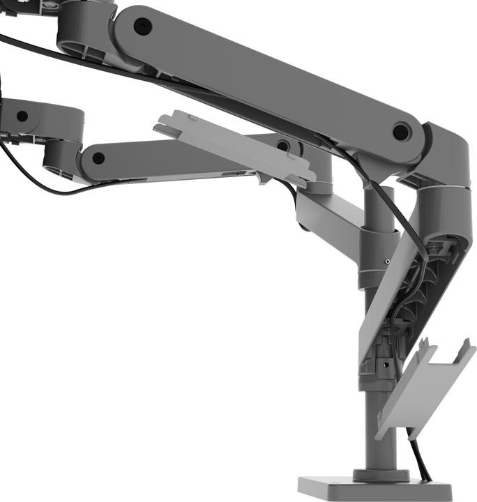 Image du produit Ergotron LX PRO ARM DUAL DISPLAY STACKING darkgrey (Tables, 27")