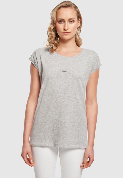 Produktbild Merchcode Ladies Love Extended Shoulder Tee - 113381 (XXL)