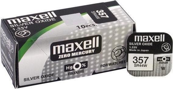 Produktbild Maxell Knopfzelle (10 Stk., SR44, 165 mAh)