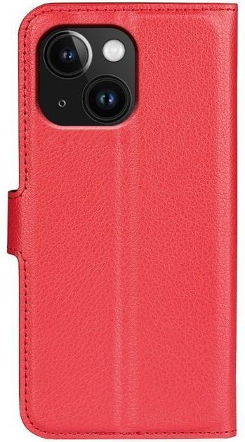 Actual product image MU Classic Litchi Leather Bookcover Series (Apple iPhone 15)