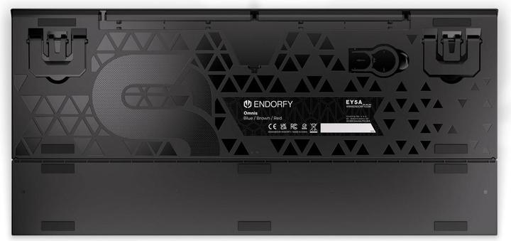 Actual product image Endorfy Omnis keyboard USB QWERTY Black (Eng. Int., Cable)