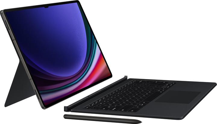 Actual product image Samsung Book Cover Keyboard for Galaxy Tab S9+ Ultra, Black (DE, Galaxy Tab S10 Ultra, Galaxy Tab S9 Ultra)