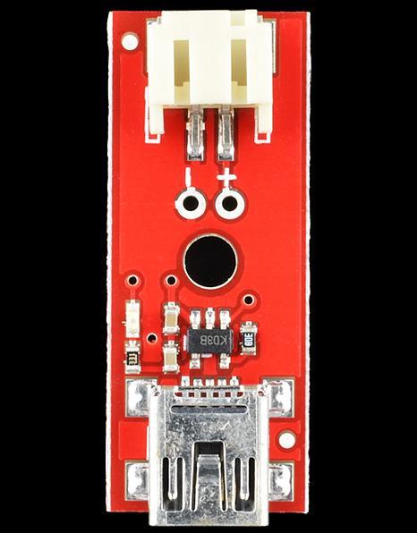 Actual product image SparkFun LiPo Charger Basic Mini-USB (Battery case)