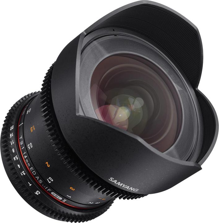 Samyang 14mm T3.1 VDSLR II Canon EF (Canon EF-M, Vollformat)