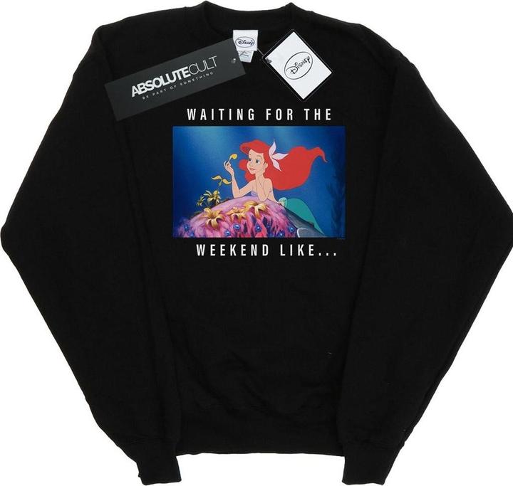 Disney Princess Ariel Waiting For The Weekend Sweatshirt (XXL)