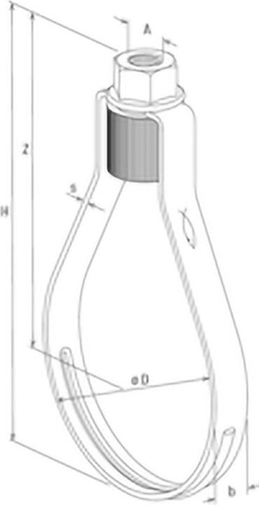 Productafbeelding Fischer Sprinklerklem FRLH 10" M20"