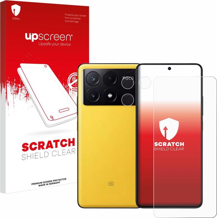 Produktbild upscreen Scratch Shield Displayschutz (1 Stück, Xiaomi Poco X6 Pro)