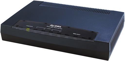 Produktbild Zyxel P-660H, ADSL2+ Analog Modem Router, inkl. Filter