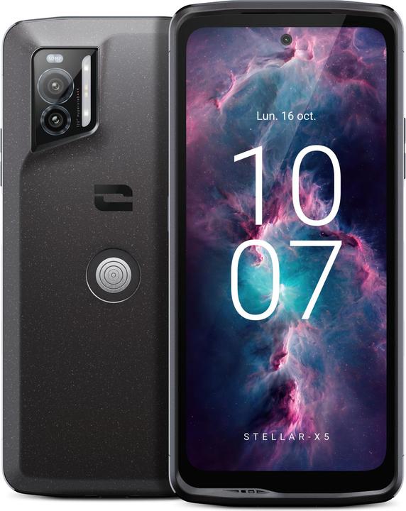 Crosscall Stellar X5 (128 GB, Black, 6.50", Dual SIM, 50 Mpx, 5G)