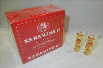 Immagine prodotto Keramine H Oily Hair Strengthening Vials - 10 X 10ml, Old Formula Rare (100 ml)
