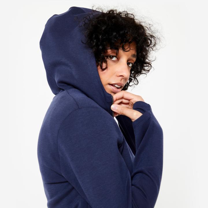 Immagine prodotto Domyos Giacca con cappuccio da donna - blu (XS)