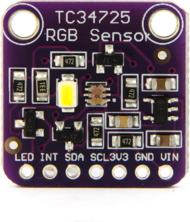 Immagine prodotto Purecrea Sensore di colore RGB TCS34725 con filtro IR e LED