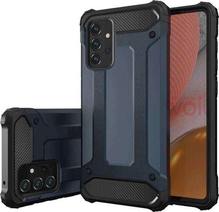 Actual product image Hurtel Back panel cover Hybrid Armor Case for Samsung Galaxy A56 - Silver (Samsung Galaxy A56)