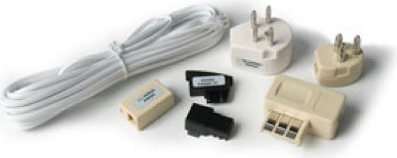 Produktbild bébétel Telefon-Adapter-Set inkl. Kabel 8m