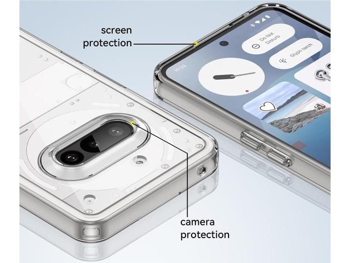 Produktbild Screenguard SuperClear Hybrid Case (Nothing Phone (3a))