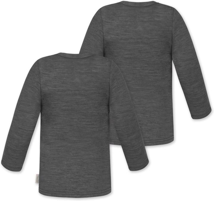 Produktbild Normani 2er Pack Baby Merino Longsleeve „Taupo" - 9465 (74)