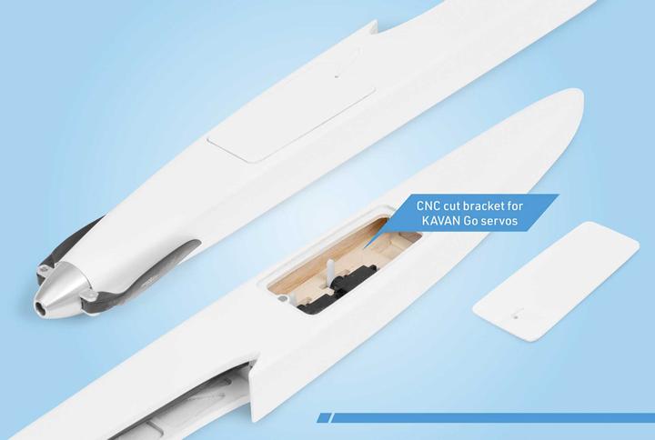 Produktbild Kavan mirai v-tail segler kit holzbausatz (Segelflugzeug)