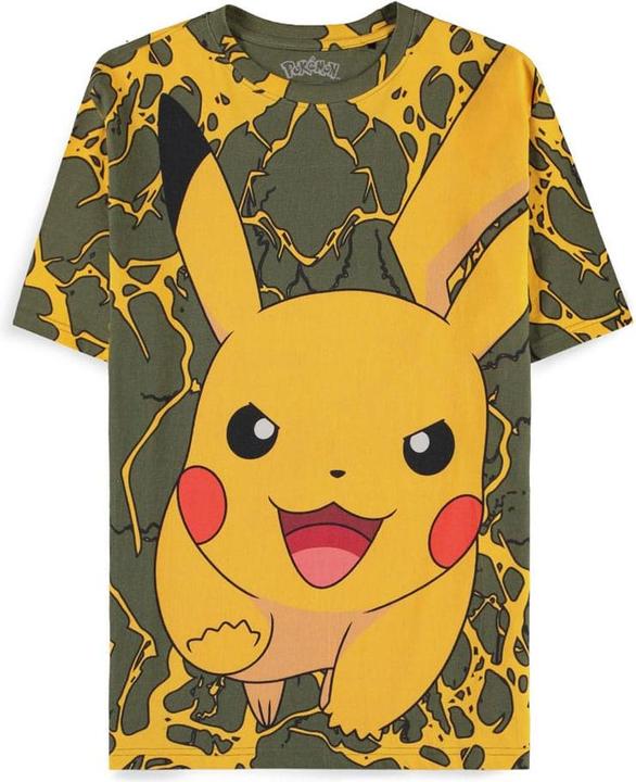 Difuzed Pokemon T-Shirt Pikachu Lightning (S)