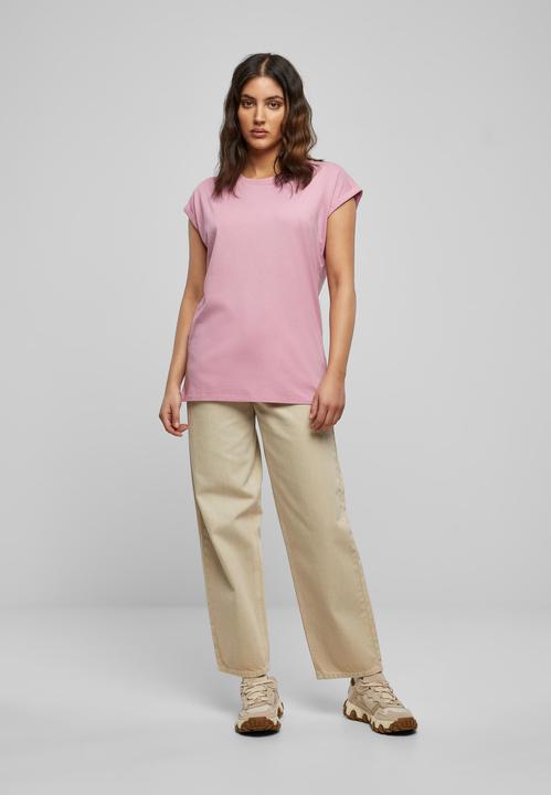 Actual product image Urban Classics Ladies Extended Shoulder Tee (L)