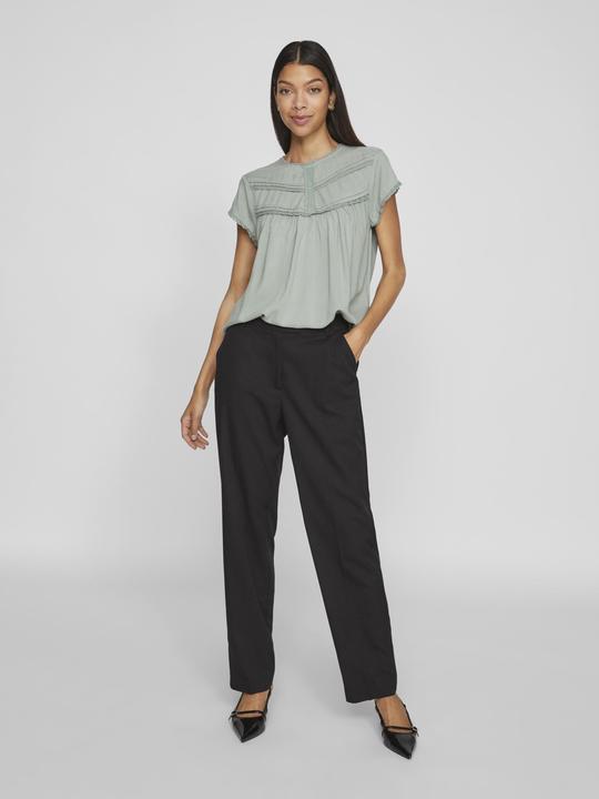 Actual product image Vila Detailed top with short sleeves (38)