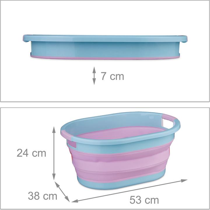 Produktbild Relaxdays Wäschekorb (22 l)