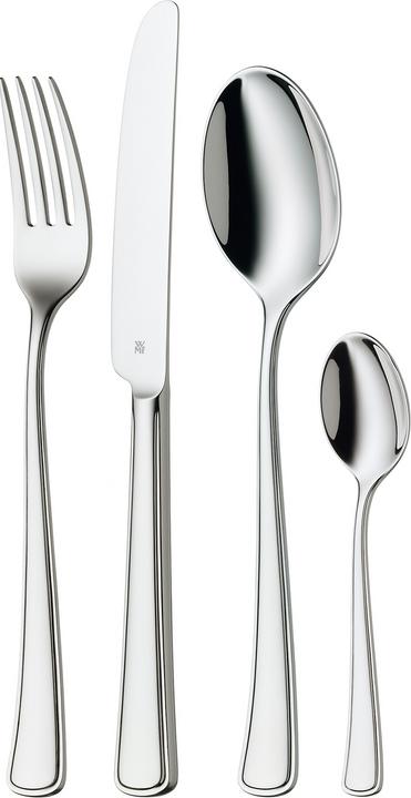 Produktbild WMF Besteck Besteckset 12 Personen Aston 60tlg Monobloc-Messer Edelstahl poliert (60 Stück, Besteck Set)