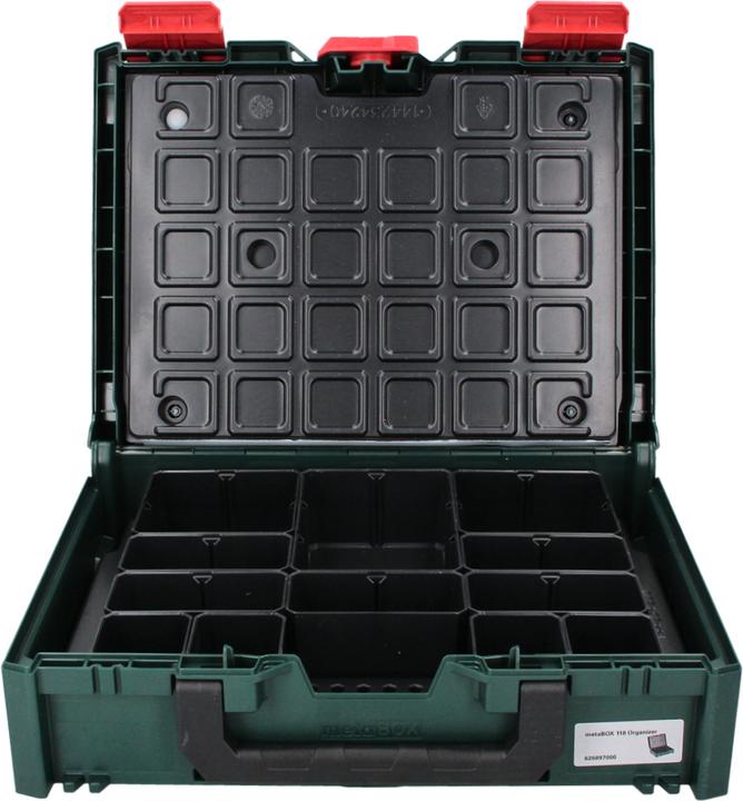 Image du produit Metabo metaBOX 118 Système d'organisation Mallette à outils ( 626897000 ) Empilable
