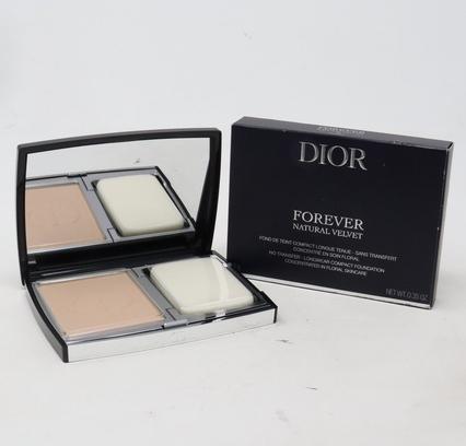 Dior Forever Natural Velvet Compact Foundation 0.35oz/10g - New With Box