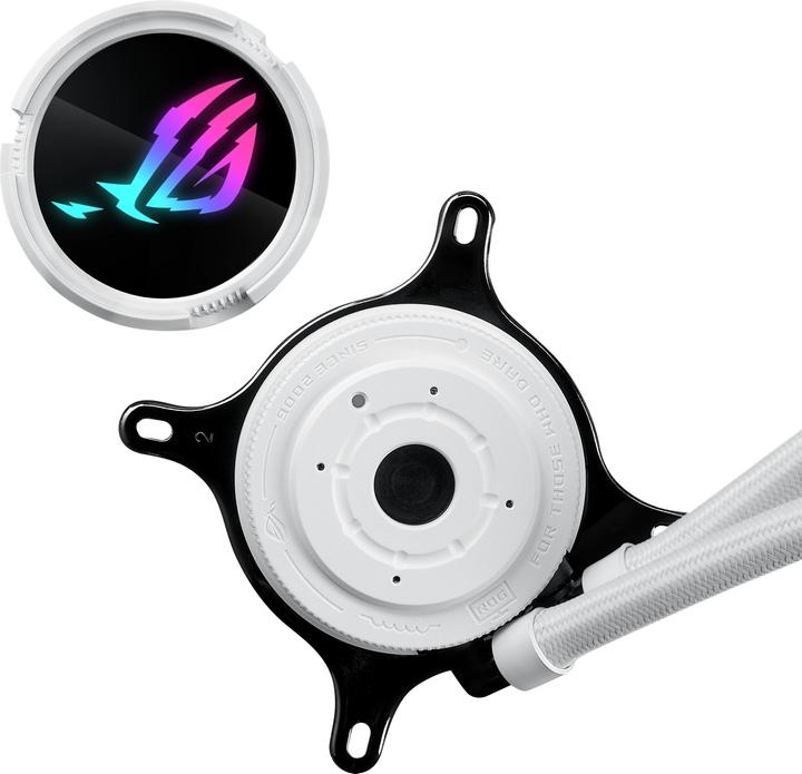 Actual product image ASUS Rog Strix Lc Iii 360 Argb Wht