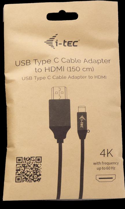 Produktbild i-tec USB Typ C — HDMI (Typ A) (1.50 m, USB Typ C)