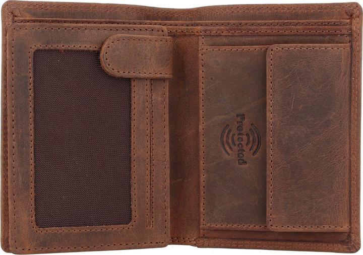Immagine prodotto Greenland Nature Portafoglio Montenegro RFID in pelle 9 cm